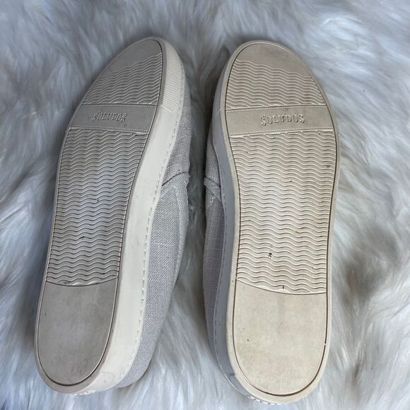 Soludos Tan Bulldog Espadrilles Sz 10 - Picture 3 of 7